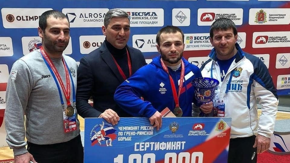 Магомед Ярбилов стал чемпионом России по греко-римской борьбе