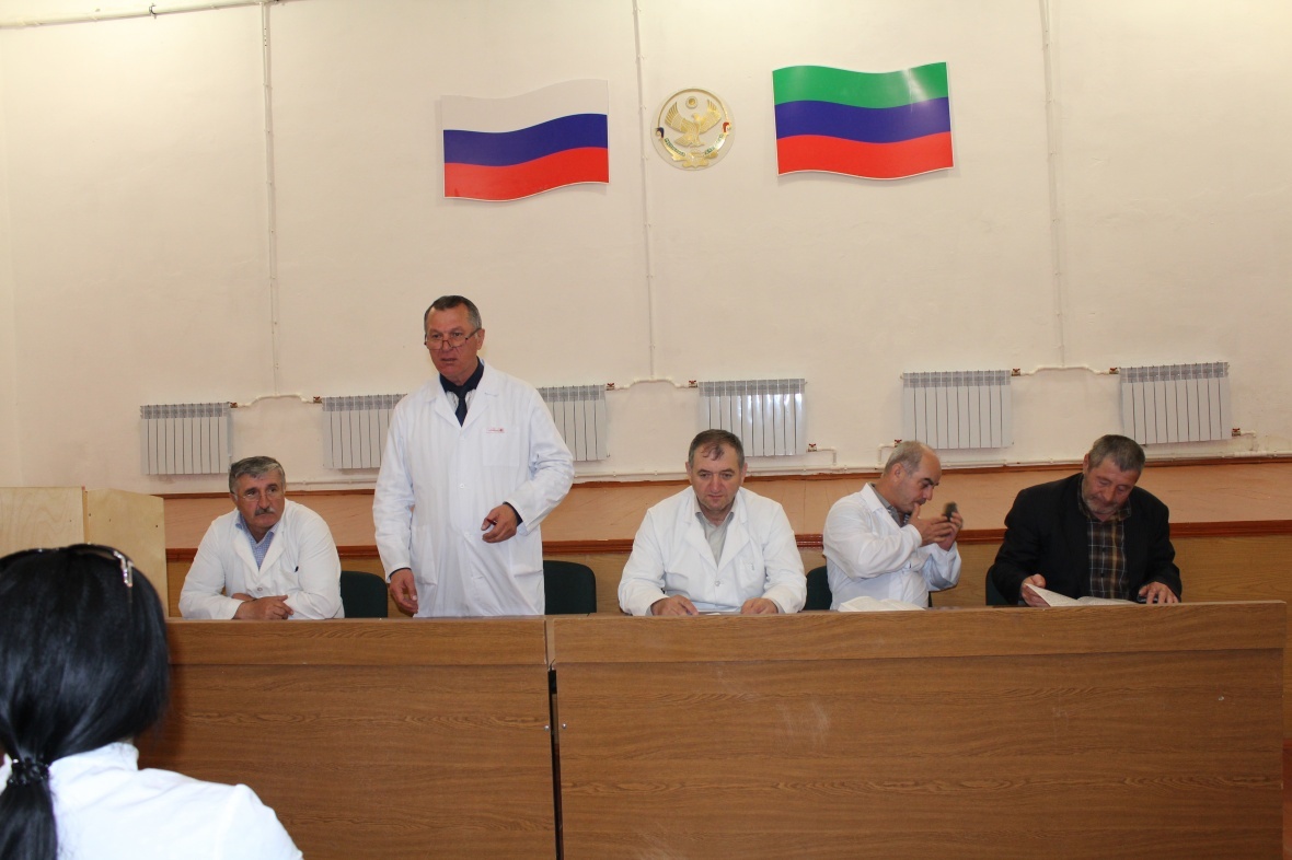 Состоялось совещание медицинских работников ГБУ РД "ЦРБ Чародинского района"