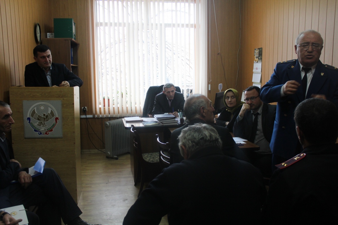 17 ноября состоялась очередная сессия Собрания депутатов МО «Чародинский район»