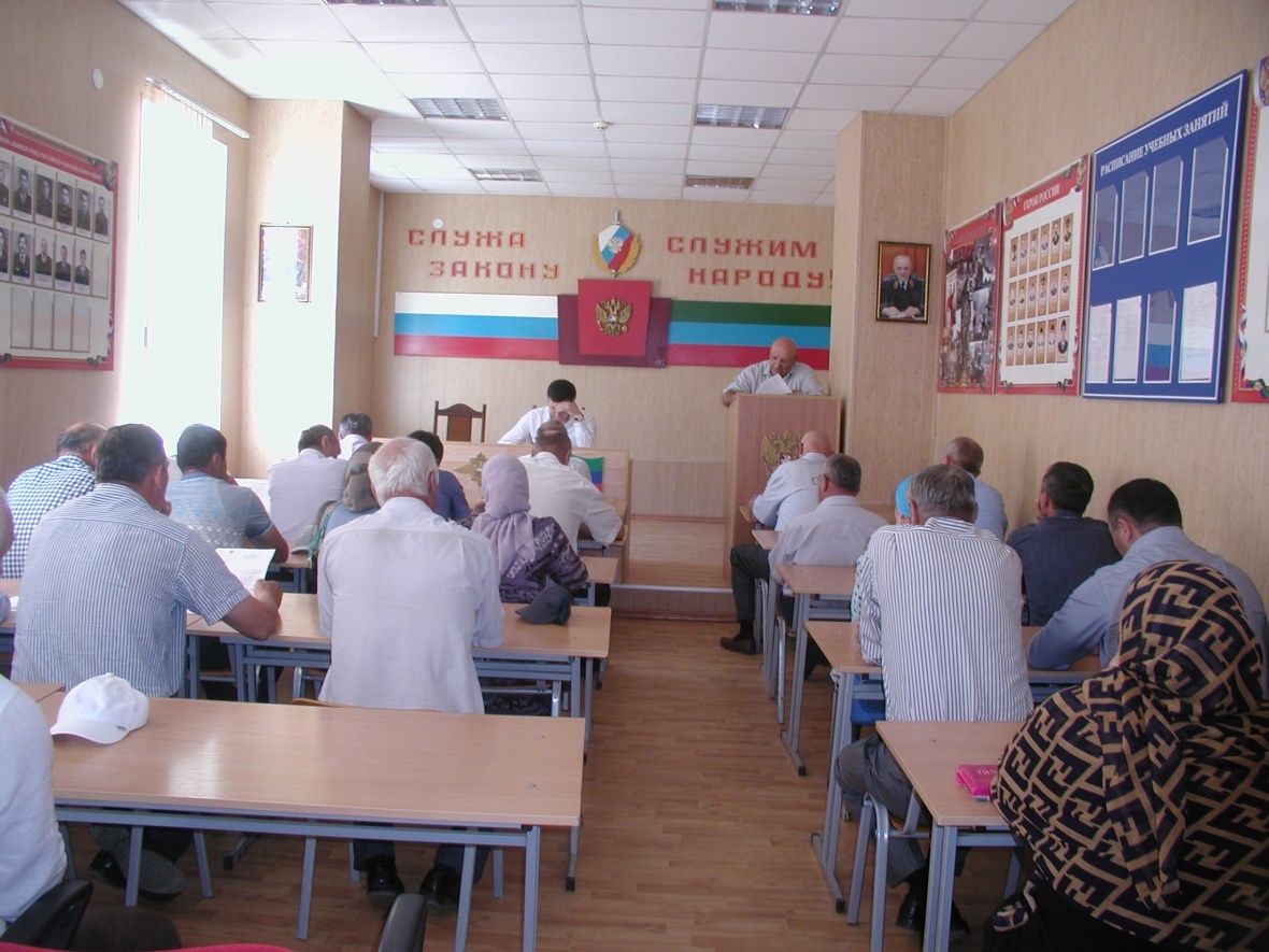 27 июля в администрации района под руководством главы района Мухидина Магомедова прошло плановое совещание