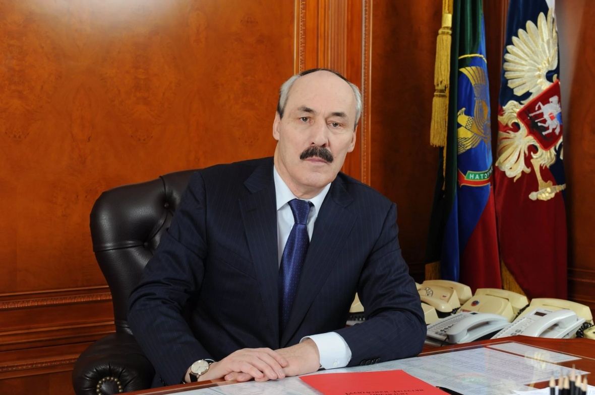 Мухидин Магомедов поздравил Главу Республики Дагестан Рамазана Абдулатипова с днем рождения