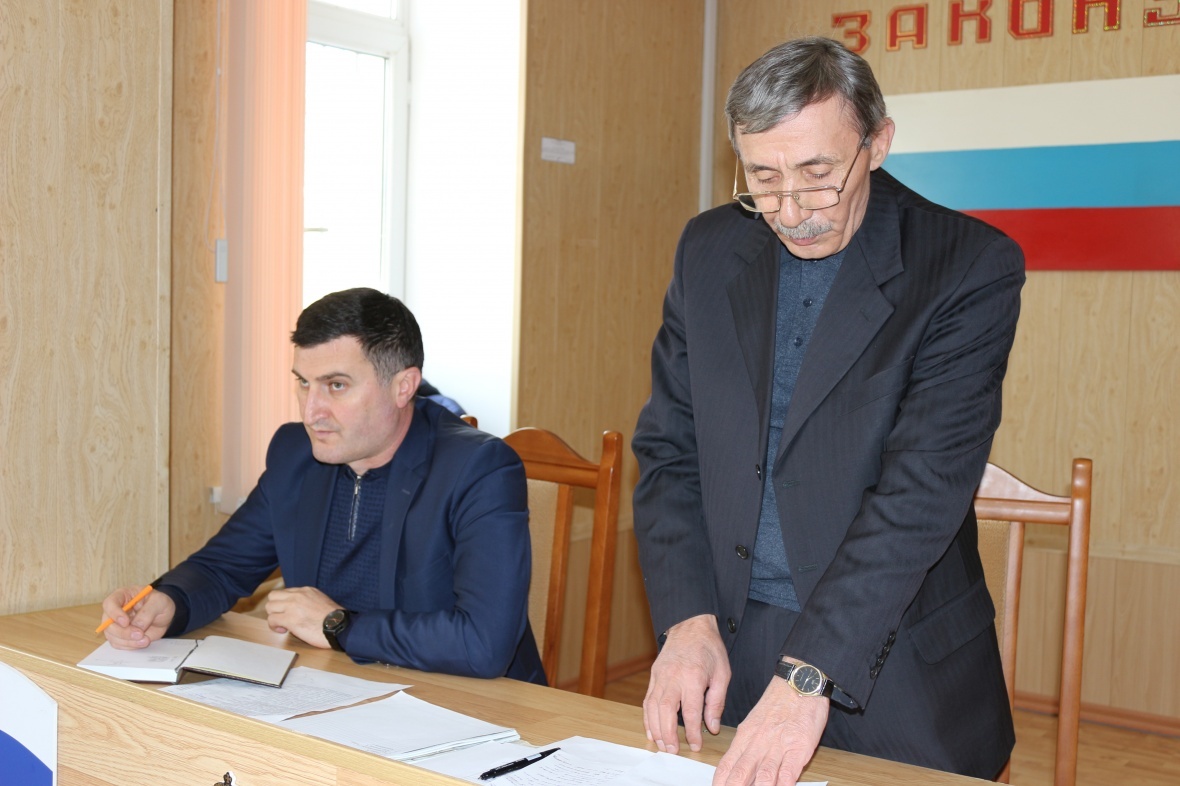 24 ноября состоялась 15-я сессия Собрания депутатов муниципального образования «Чародинский район»