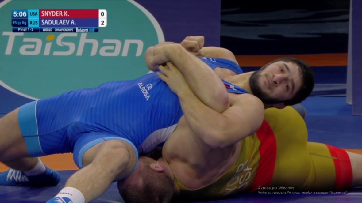 Абдулрашид Садулаев вчера завоевал золотую медаль Чемпионата мира