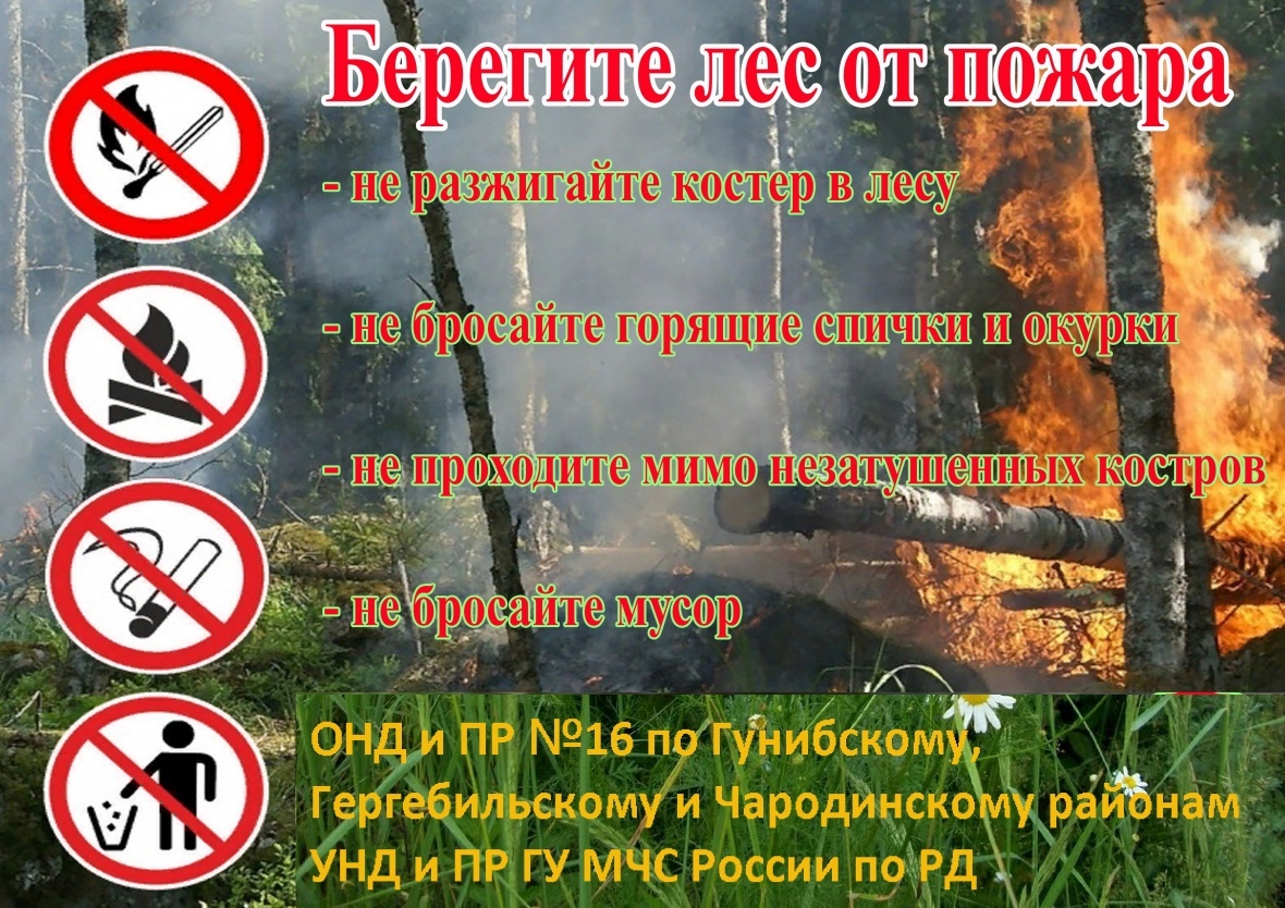 Пожар — не стихия, а следствие беспечности людей!