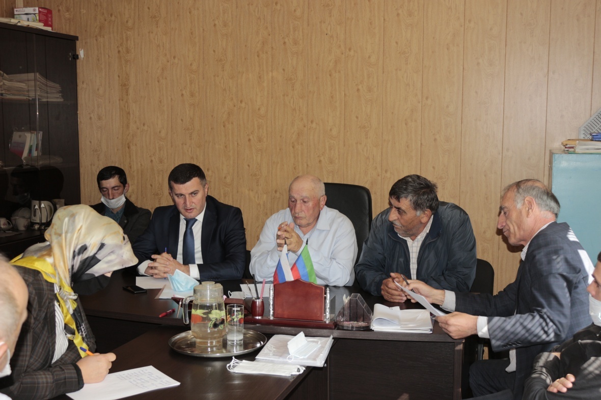 Организационная сессия Собрания депутатов прошла в муниципальном образовании «сельсовет Цурибский»