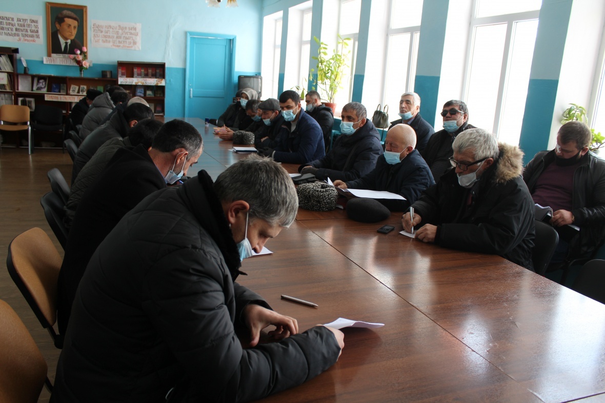 24 декабря состоялось итоговое заседание Антитеррористической комиссии в Чародинском районе