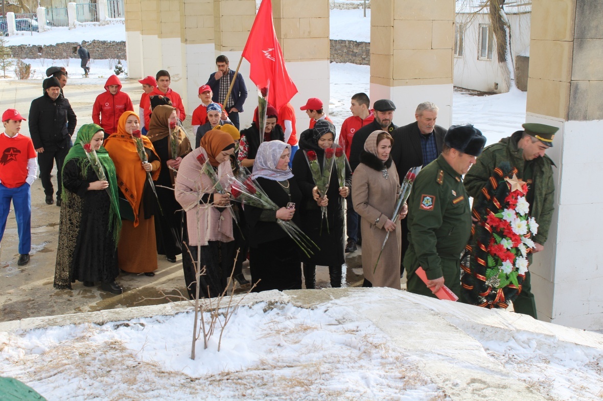 19 февраля в Цурибе провели праздничное мероприятие, посвященное Дню защитника Отечества.