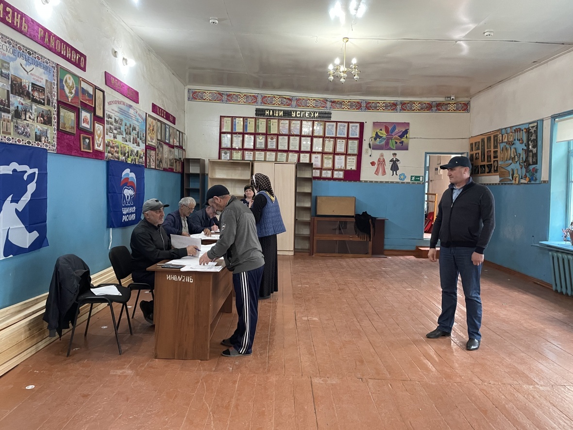 В районе проходит голосование в рамках праймериз ВПП «Единая Россия»